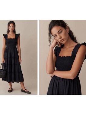 KOURT Calypso Tiered Maxi Smocked Dress - Sleeveless XL